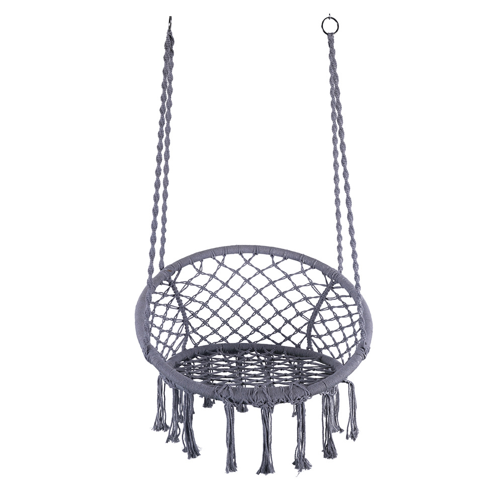 Silla de columpio gris