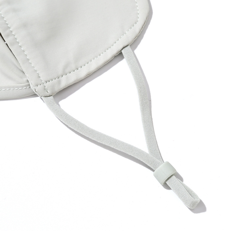 2024 verano nueva máscara solar transpirable de hielo para mujeres máscara solar UV de nylon