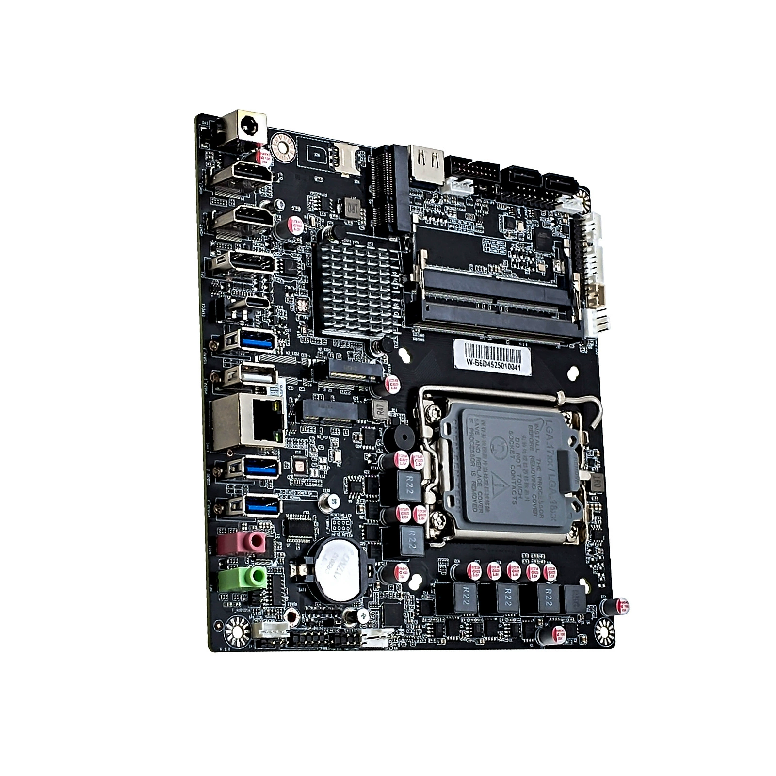 Материнская плата настольного моноблока W-B6D45 на чипсете H610, mini-ITX для ПК 12/13/14‑го поколений