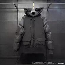 大鹅家24新款 袖边徽章 羽绒服保暖外套情侣款休闲宽松INS