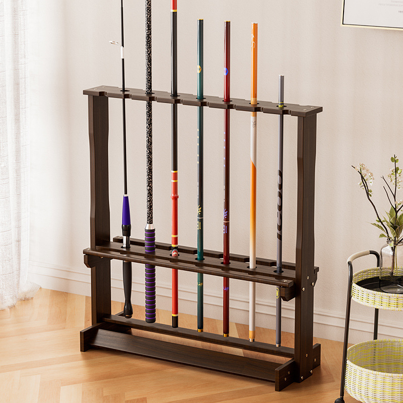Fishing rod display rack Fishing rod rack Household storage rack…