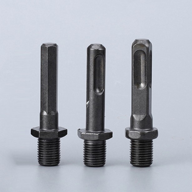 电锤转水钻接头改冲击水钻电锤接头开孔转换冲击钻连接杆转换接头