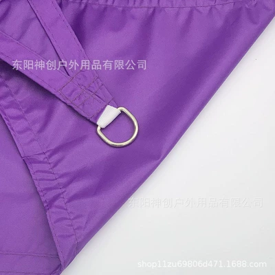 Avtomobil yan çətirləri — Balcony and Courtyard Rain Shelter - purple-22