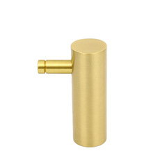 Drawer wardrobe door handle brass gold full copper Chinese cabinet door gold simple cabinet door handle home hardware
