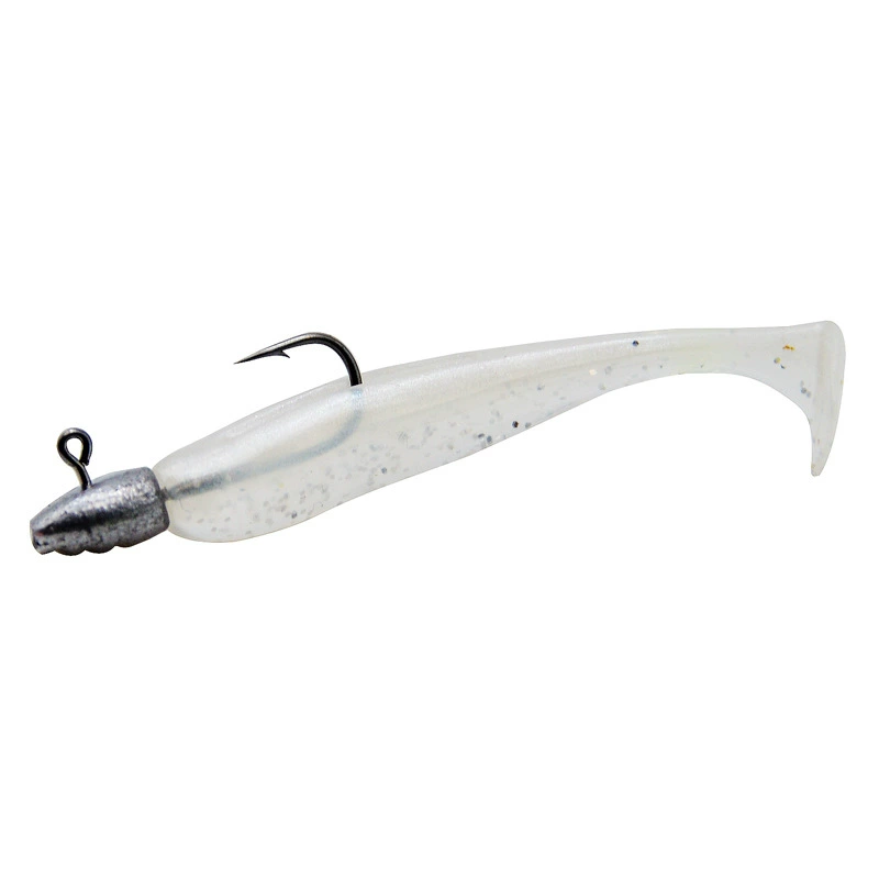 Root bait soft bait road sub -bait lead hook tail fish 5 loaded bionic bionic fake bait leader hook fishing gear