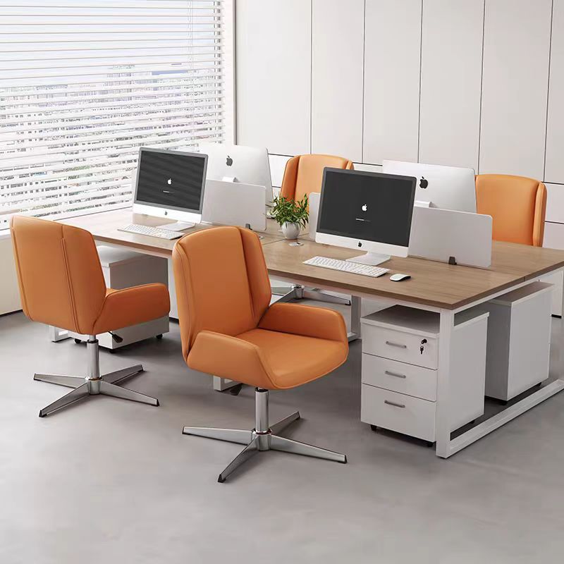 Light Luxury Office Chair, Adjustable Home Computer Chair, Comfortable Backrest Chair for Long Sitting, Office Conference Chair, Cat Paw Leather Swivel Chair