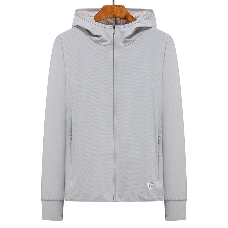 Couple's Sun Protection Clothing, New Summer Style, UV Protection, Fishing Special Sun Protection Clothing, Thin Ice Silk Breathable Lightweight Jacket
