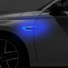 汽車葉子板翼子板車身裝飾反光貼車門防撞條車身3D警示貼跨境新品