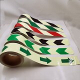 Нескользящая флуоресцентная стрела, морская лента, не оставляет следов