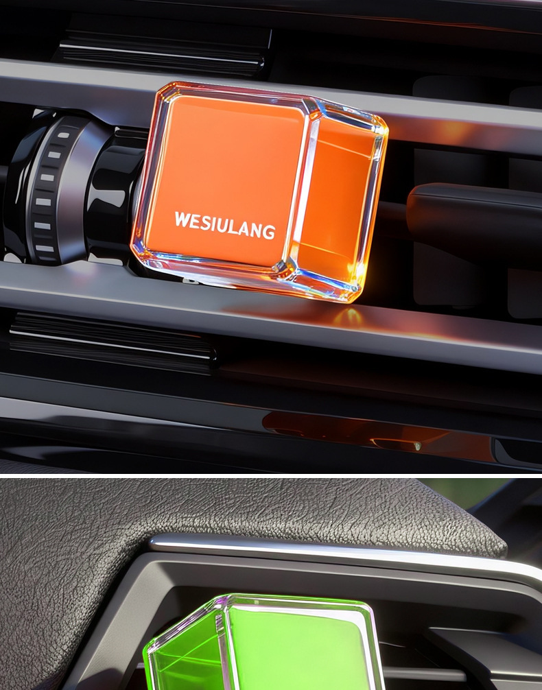 Car Air Freshener 2026 New Model Vent Clip Fragrance Deodorizer for Car Interior Odor Removal Perfume for Vehicle Use