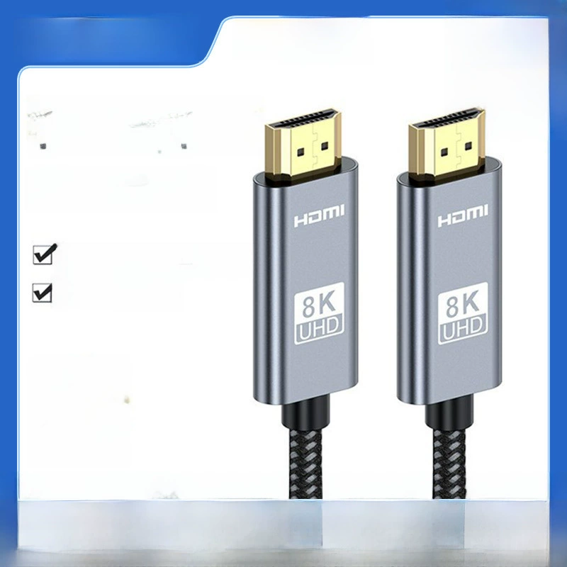 8K высокое разрешение, кабель HDMI2.1 Data кабель для компьютера, телевизора, проекции PS5, плетеный HDMI-кабель, производитель оптом