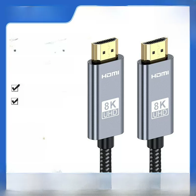 8K высокое разрешение, кабель HDMI2.1 Data кабель для компьютера, телевизора, проекции PS5, плетеный HDMI-кабель, производитель оптом