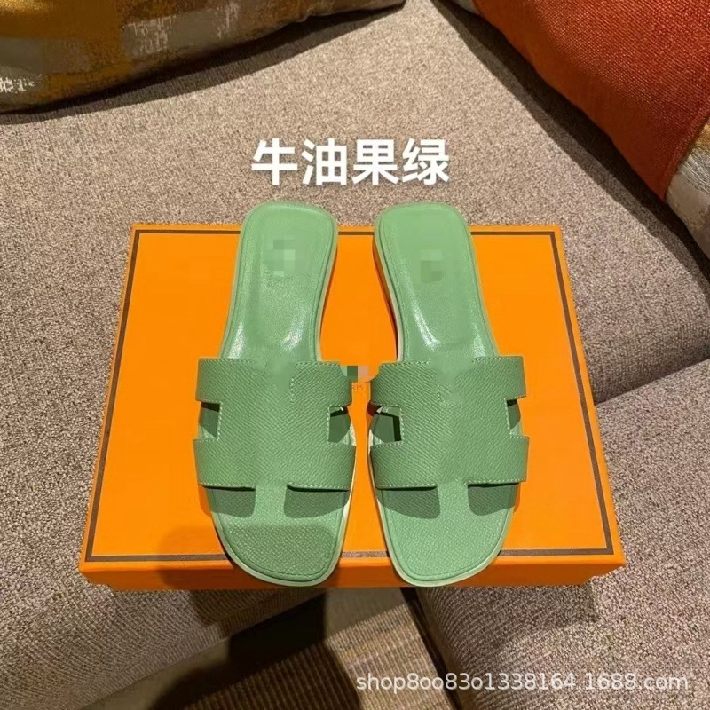 Comercio exterior H zapatillas de alta versión de Guangzhou zapatillas de piso plano para mujeres zapatillas fabricantes de venta