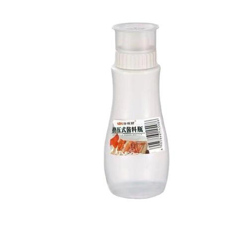 Squeeze Bottle Food Grade Tomato Sauce Salad Dressing Multi-Hole Squeeze Bottle Press Bottle Jam Bottle Salad Bottle Factory Direct Sale