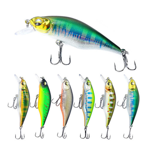 Suspension Minnow Lure Bait 12g Laser Blood Groove Hook Suspension Long-range Floating Minnow Lure Bait Luya Fishing Bait Wholesale