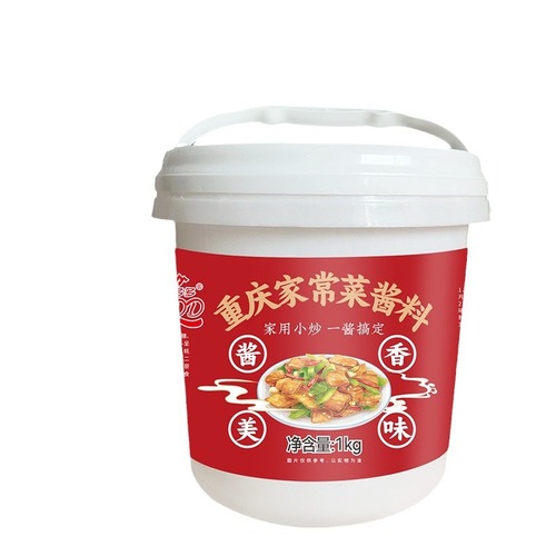 Carefully Selected Wholesale Seasonings for Stir-Frying: Authentic Chongqing-Style Home-Style Sauce for Sichuan Cuisine, 2-Li Bucket Packaging
