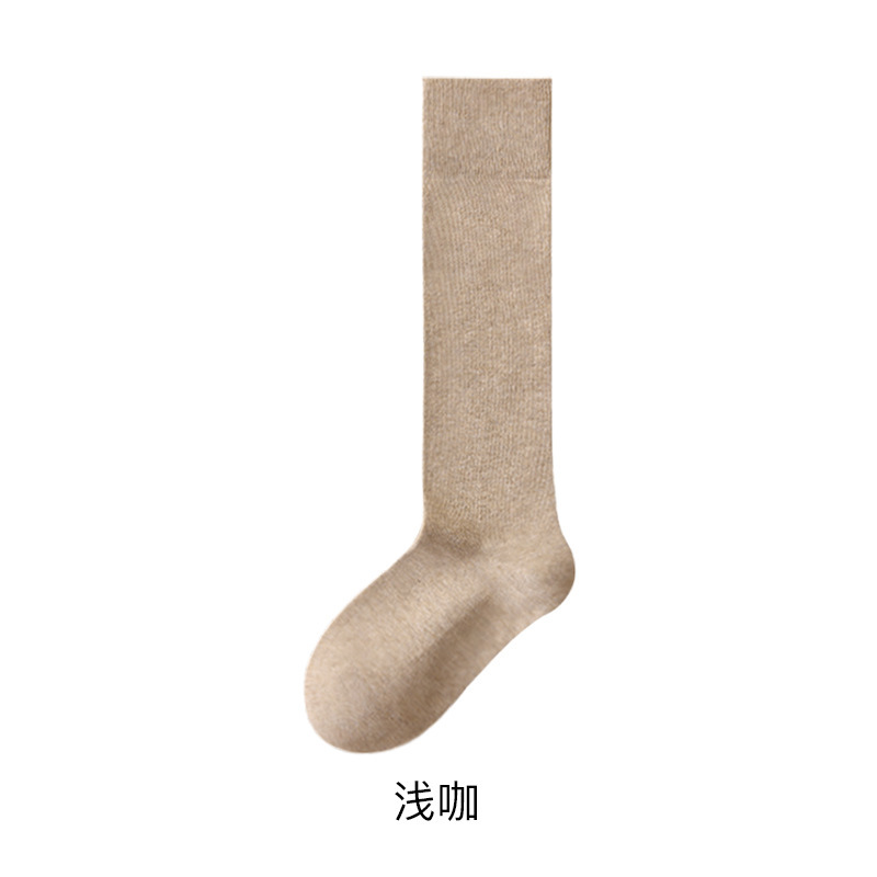 黑色微压显瘦加长中筒袜子女春秋瘦腿长筒袜秋冬高个子小腿压力袜|undefined