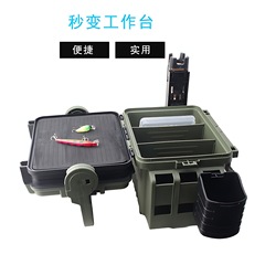 Luya box fishing box Luya fish box storage box sea fishing and rock fishing can sit on reinforced and thickened large capacity multi-layer
