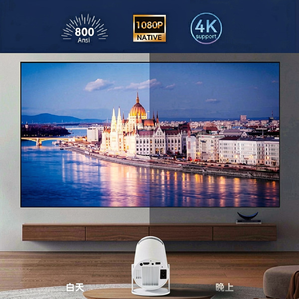 Cross-border F100 projector barrel projector portable projector…