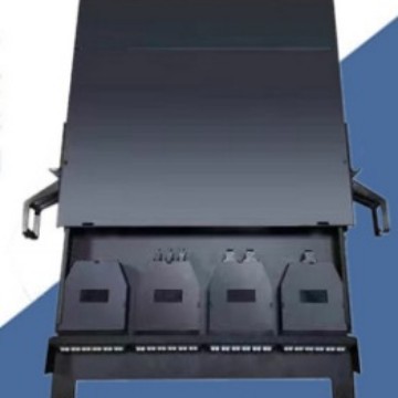 供应光纤抽拉式终端盒96芯MPO-LC光纤配线架机架抽拉式加厚款