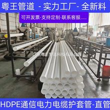 HDPE通信管粵王牌生產廠家直銷通信電力電纜護套管 工廠現貨定制