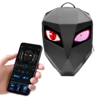 LOY Трансграничный Светодиодный Шлемы сумка LED BACKPACK светящийся экран водонепроницаемый езда на открытом воздухе досуг жесткий корпус рюкзак