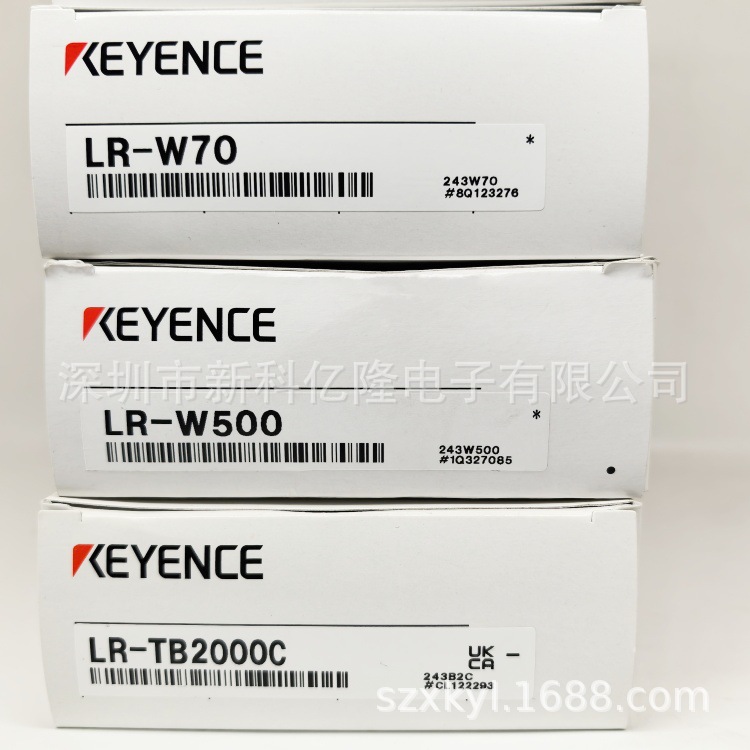 KEYENCE基恩士 LR-W70  放大器内置型 白色光点光电传感器