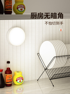 ✅ Touch-Sensitive Lamp Charging Wireless Wiring-Free Cabinet Kitchen Cooking and Vegetable Cutting Lighting Magnetic Wardrobe Lamp Home