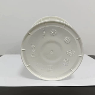 白色密封涂料罐塑料罐胶水罐润滑油罐艺术漆伴侣1L
