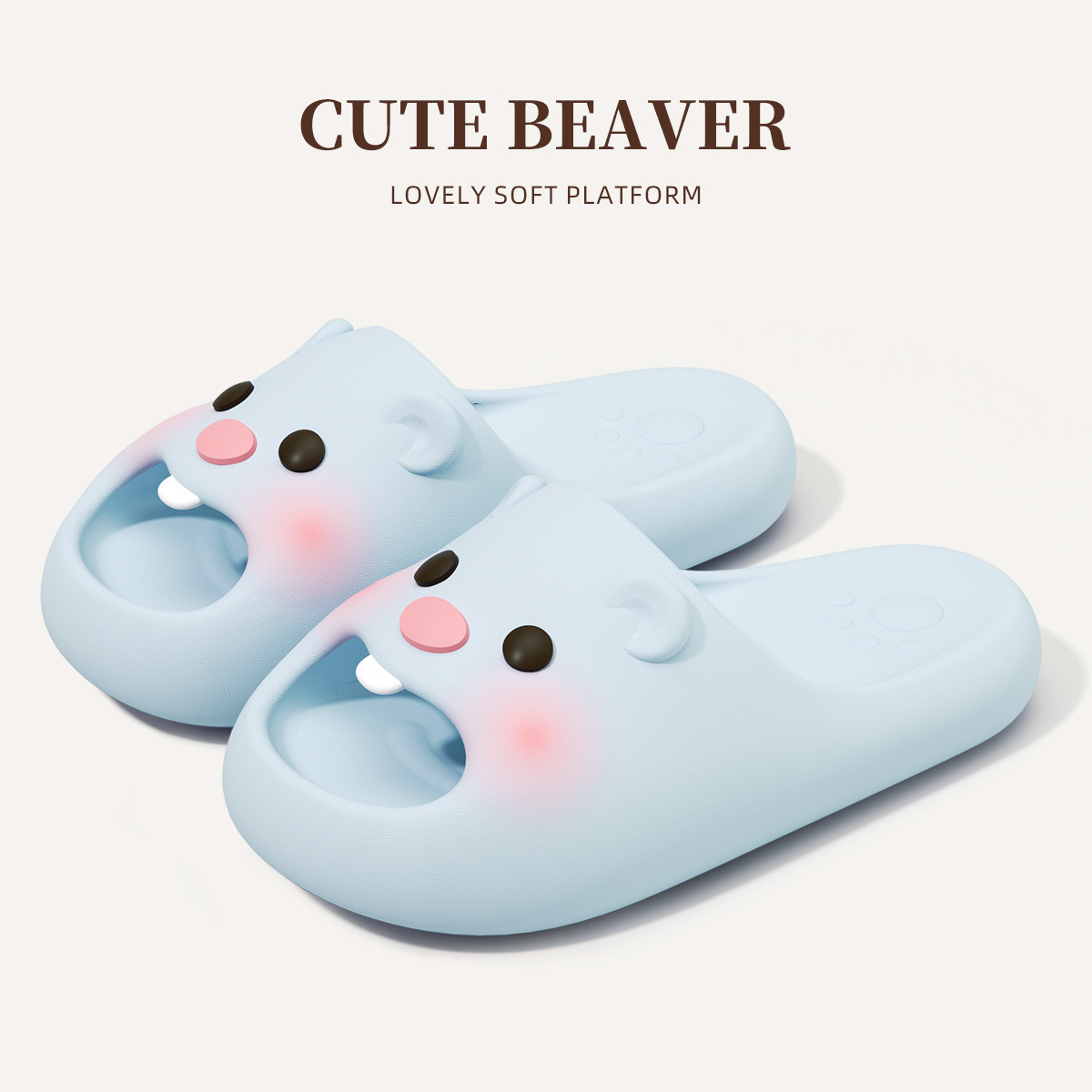 Cute Women's Slippers For Bathroom Non-slip Indoor Bathing Style_voghion.com