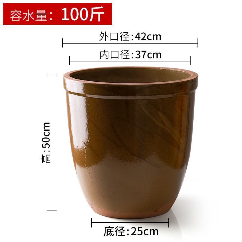 米酒罐容器酿酒坛子陶瓷瓦缸老式水缸腌菜家用醪糟甜酒酒酿发酵缸|undefined