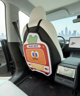 Mayday Merchandise Car Seat Back Chair back anti-kick pad - mayday-series-anti-kick-mat-long-style-single-piece