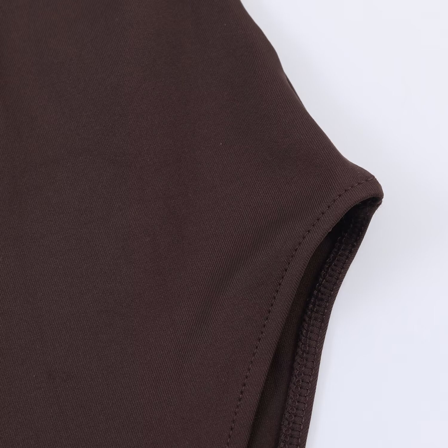Women's Nylon Jumpsuit, Sleeveless Romper With Edgy Streetwear Style, Black Brown Burgundy ​Versatile Streetwear Aesthetic_ecoleips.com