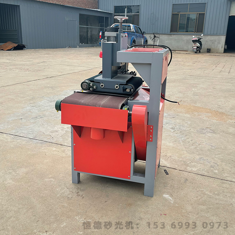 新款砂光机短料工艺品打磨机象棋抛光机木板橡塑去毛刺机砂带抛光