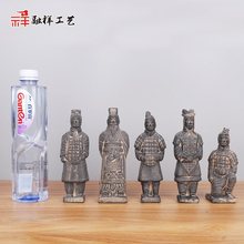 西安秦兵马俑特色工艺品摆件西安纪念品送小朋友出国礼品15厘米