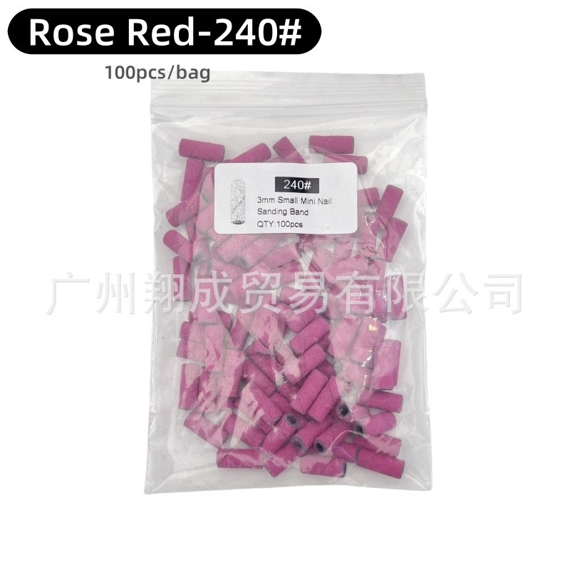 Internet celebridad anillo de arena de uñas de tamaño pequeño rodamiento mini conjunto anillo de arena núcleo del eje manicura removedor de uñas cabeza de molienda 3,1mm