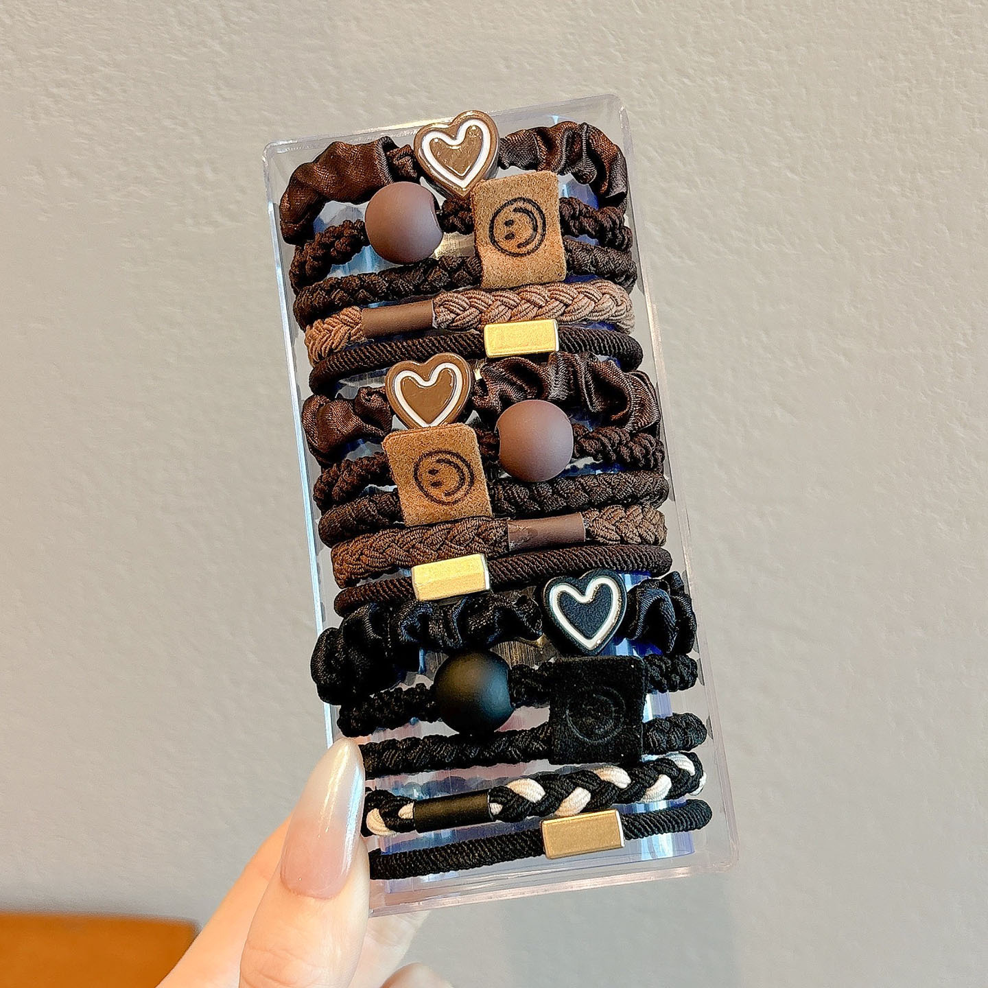 Coletero elástico sencillo de nuevo estilo 2026, banda para el pelo pequeña sin costuras para mujer, suave para el cabello, sujetador de cola de caballo.