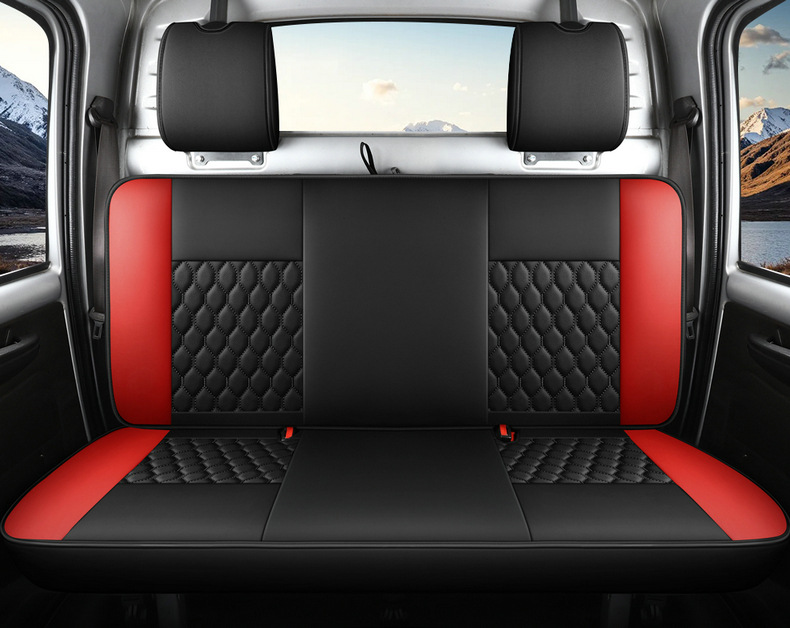 Wuling Rongguang new truck seat covers, Wuling Rongguang small truck seat covers, single and double row small truck special imitation leather seat cushion covers