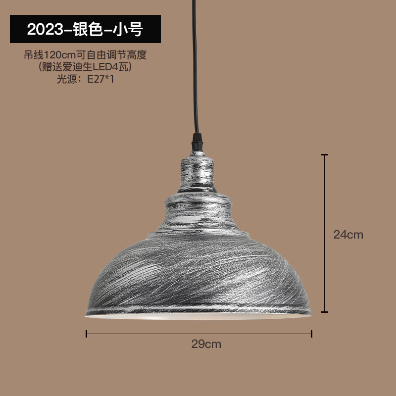 Retro industrial decoración de viento candelabro restaurante oficina café bar tienda simple lámpara de lámpara comercial