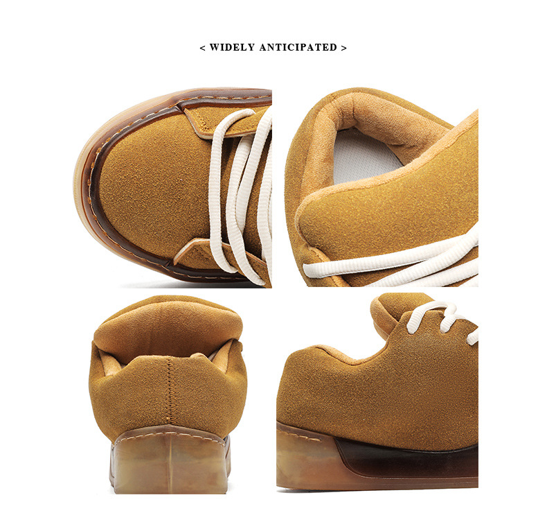 Herren Freizeitschuhe Mit Dicker Sohle Und Plateau Absatz_voghion.com