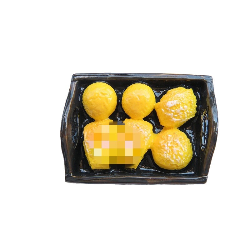 Nueva simulación cuerno pan hamburguesa cake resina grande juego de alimentos DIY refrigerador pegatina accesorios Ventas Directas la fábrica