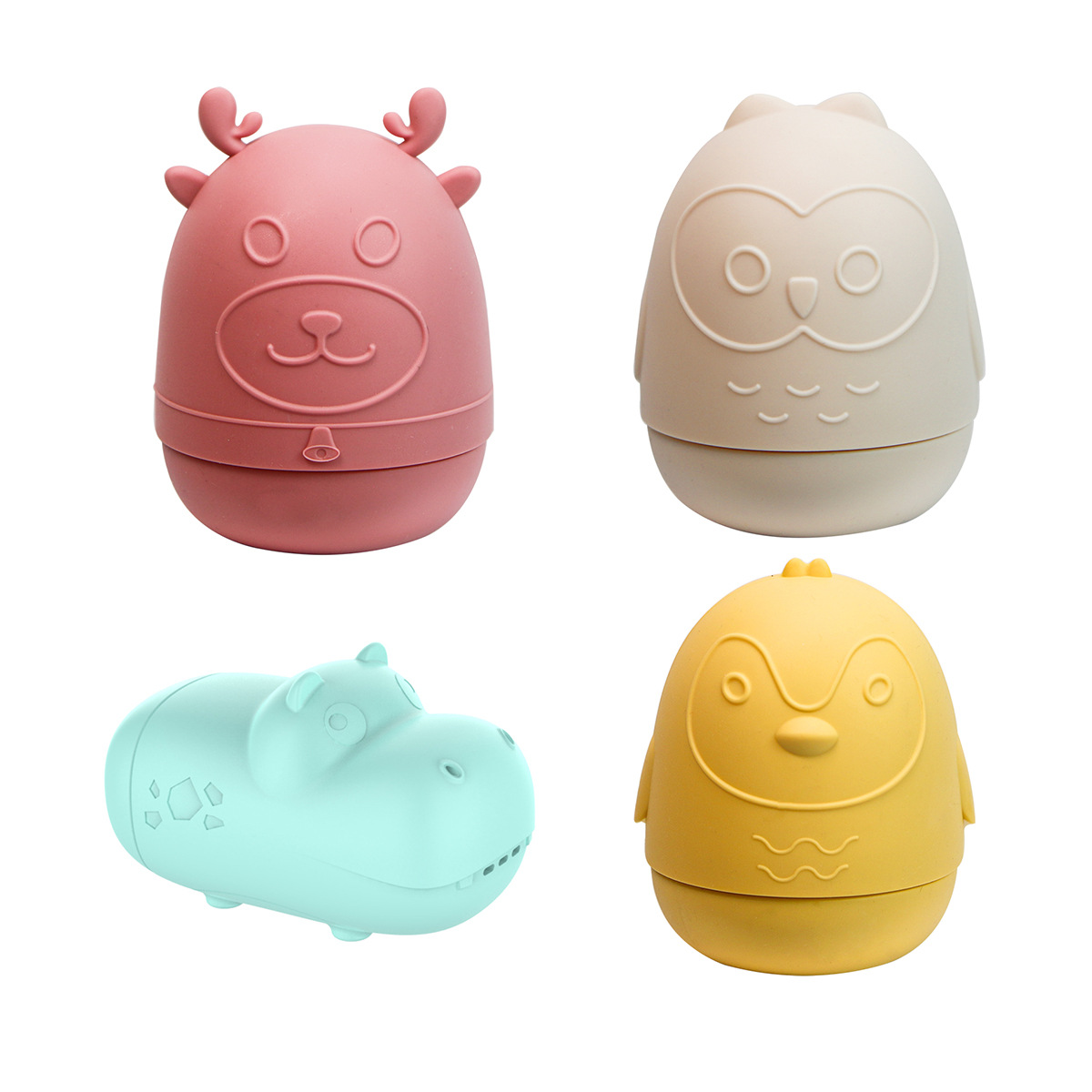 (Cross-border trading), silicone cute water toy for bath 5