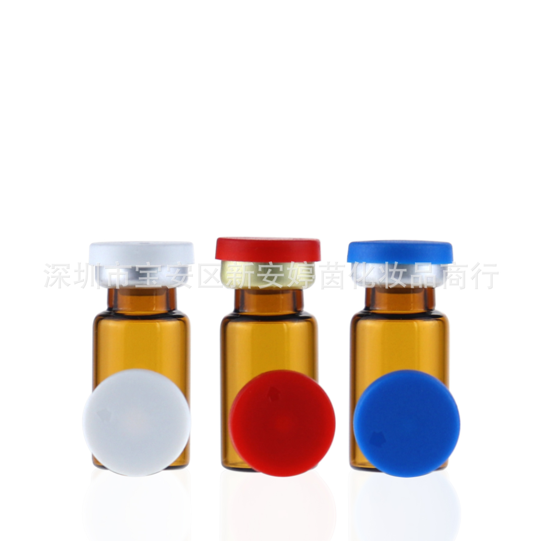 现货供应 13口铝塑定位盖 管制西林瓶盖玻璃瓶卡口盖