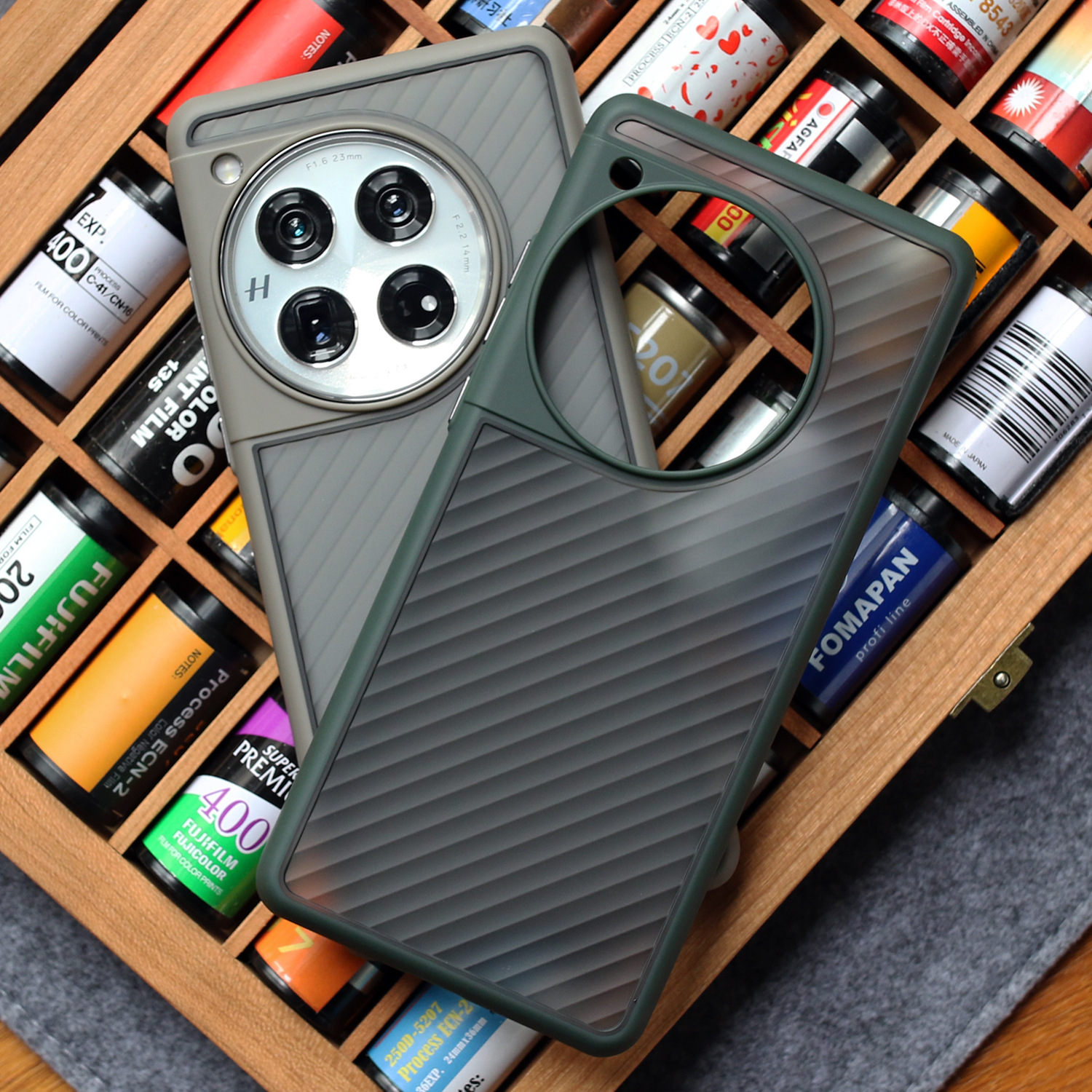 Minimalist Matte Hard Phone Case For One Plus 12 Anti Drop Cover_voghion.com