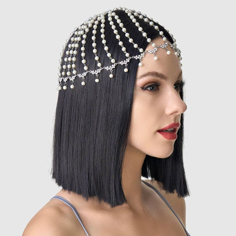 Europa y los Estados Unidos de la nueva cadena de perlas termites de alta sensación de mallas joyas accesorios para mujeres toads