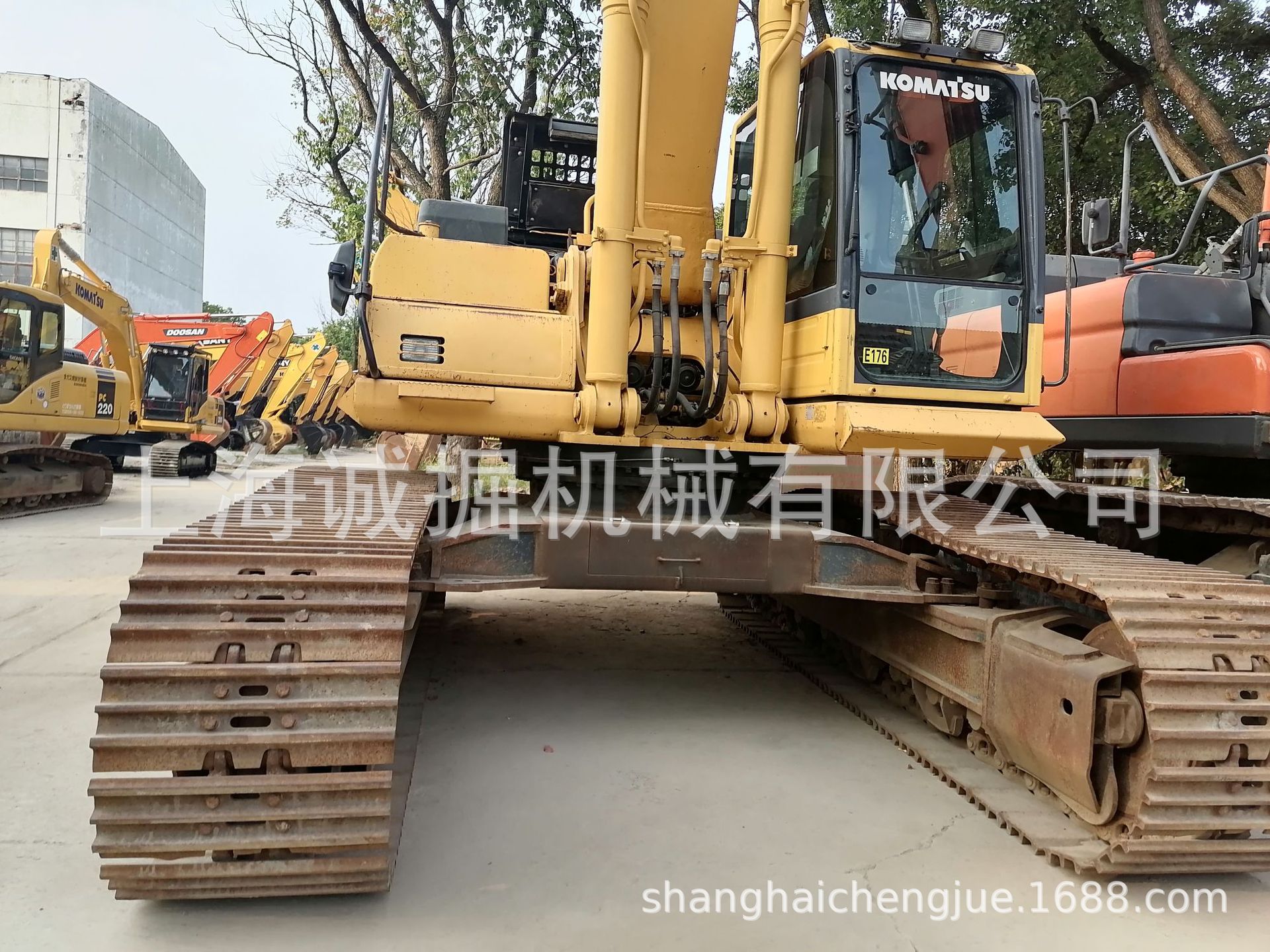 KOMATSU小松PC350 360 400 450二手挖掘机 小松35现货吨大型挖机