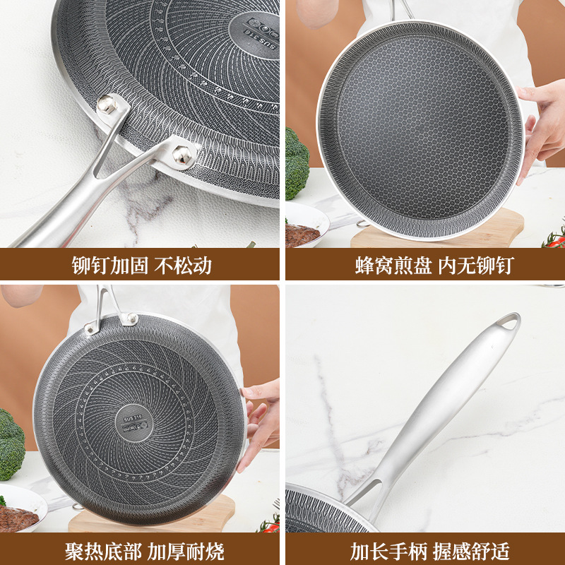 18-10 Placa de acero inoxidable gruesa para asar bandeja de barbacoa coreana para acampamiento al aire libre bandeja de barbacoa no pegajosa para el hogar