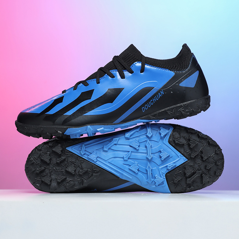 Transfronterizos nuevos TF zapatos de fútbol de clavos varones adultos AG zapatos de entrenamiento deportivo zapatos deportivos juveniles al por mayor