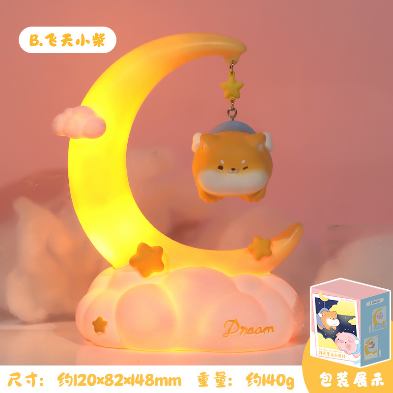 Moon Fairy Light Lights-Flying Sky Little Chai