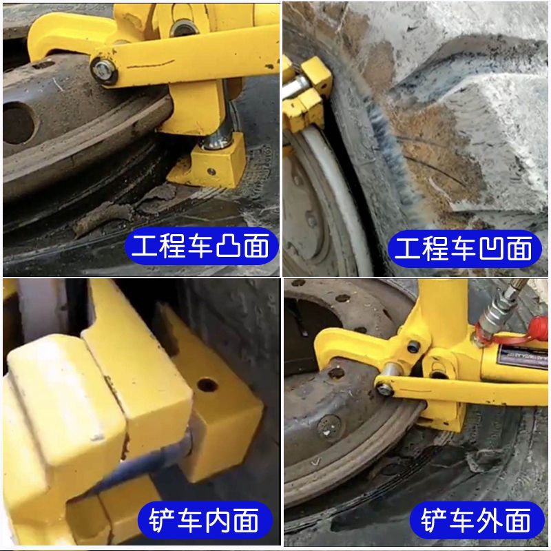 Carretilla elevadora cambiador de neumáticos neumático portátil neumático prensa Neumático Hidráulico stripper cargador cambiador de neumáticos herramienta